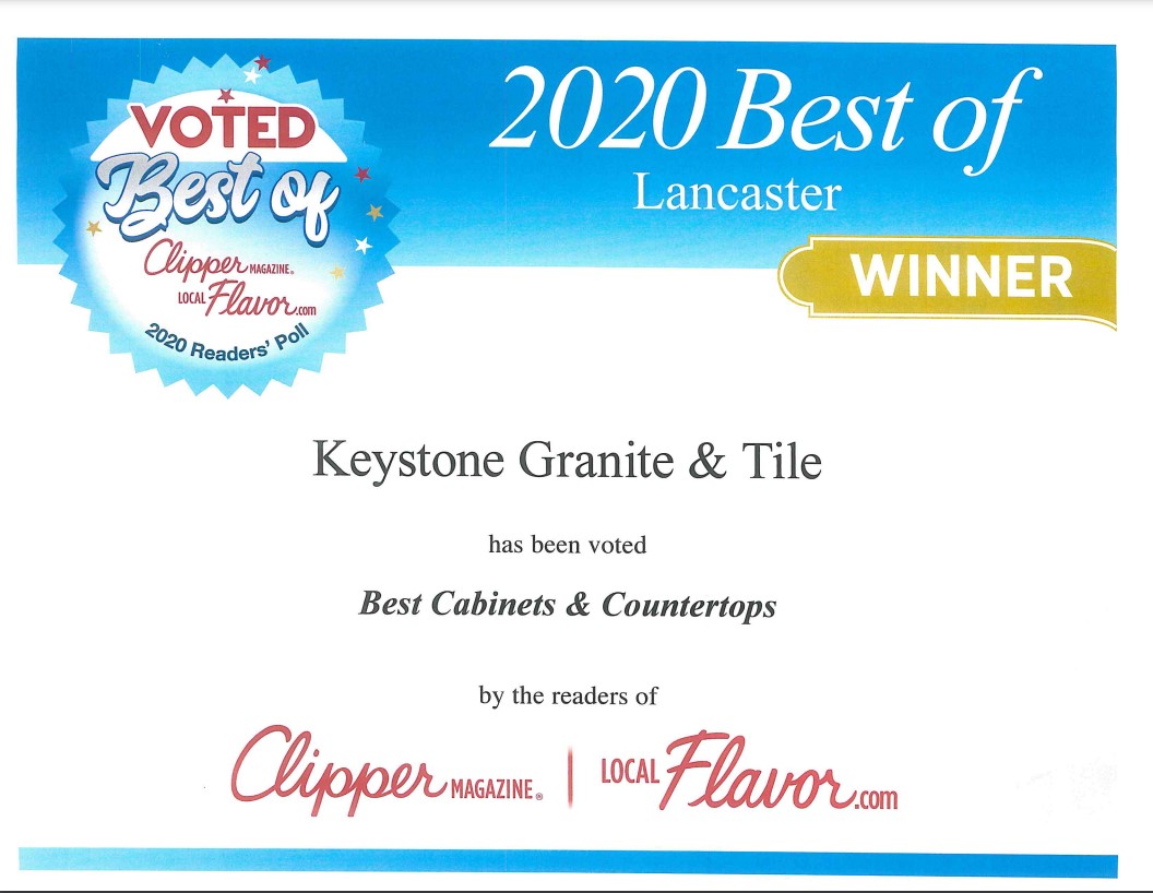 best of lancaster winner certificate