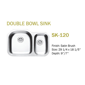 double bowl sink